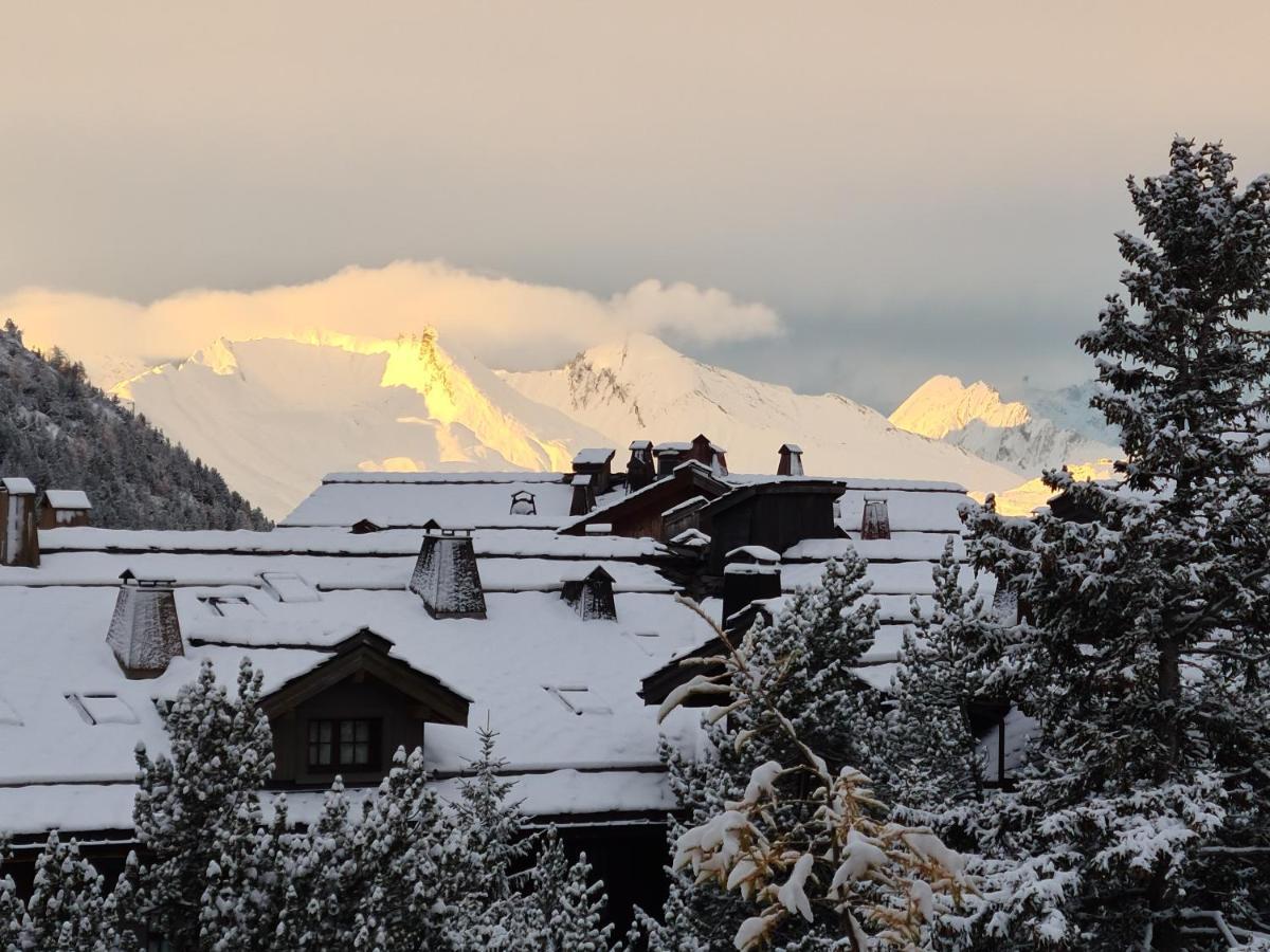 Arc 1950 Appartement De Standing Refuge Du Montagnard, Vue Incroyable Sur Le Montblanc, Skis Aux Pieds Acces Spa Et Piscine Les Arcs  Ngoại thất bức ảnh