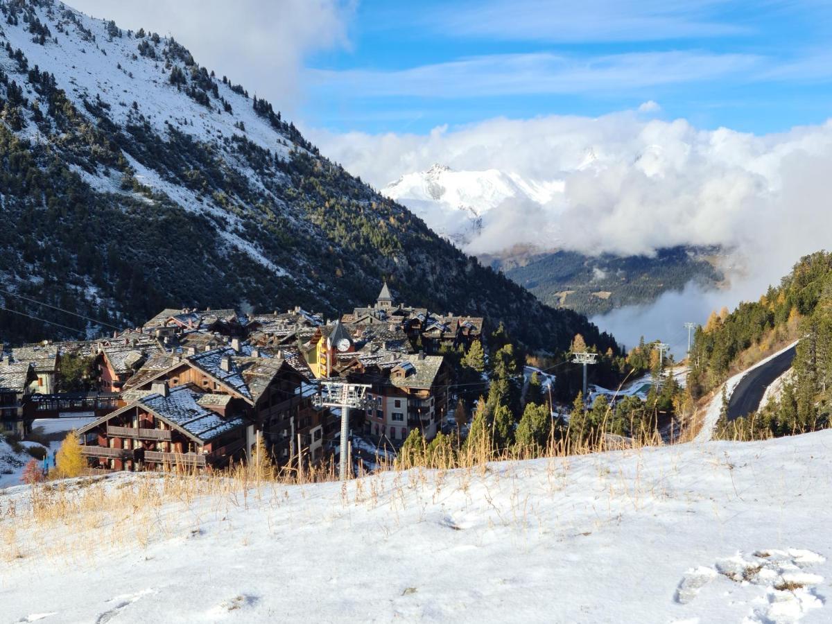 Arc 1950 Appartement De Standing Refuge Du Montagnard, Vue Incroyable Sur Le Montblanc, Skis Aux Pieds Acces Spa Et Piscine Les Arcs  Ngoại thất bức ảnh