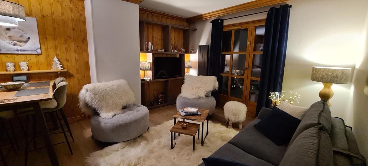 Arc 1950 Appartement De Standing Refuge Du Montagnard, Vue Incroyable Sur Le Montblanc, Skis Aux Pieds Acces Spa Et Piscine Les Arcs  Ngoại thất bức ảnh