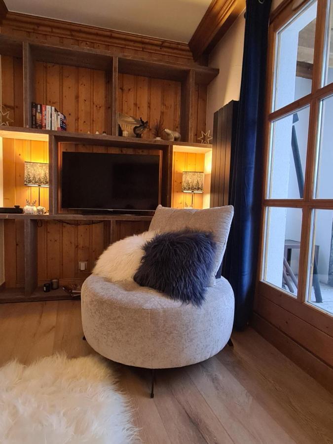Arc 1950 Appartement De Standing Refuge Du Montagnard, Vue Incroyable Sur Le Montblanc, Skis Aux Pieds Acces Spa Et Piscine Les Arcs  Ngoại thất bức ảnh