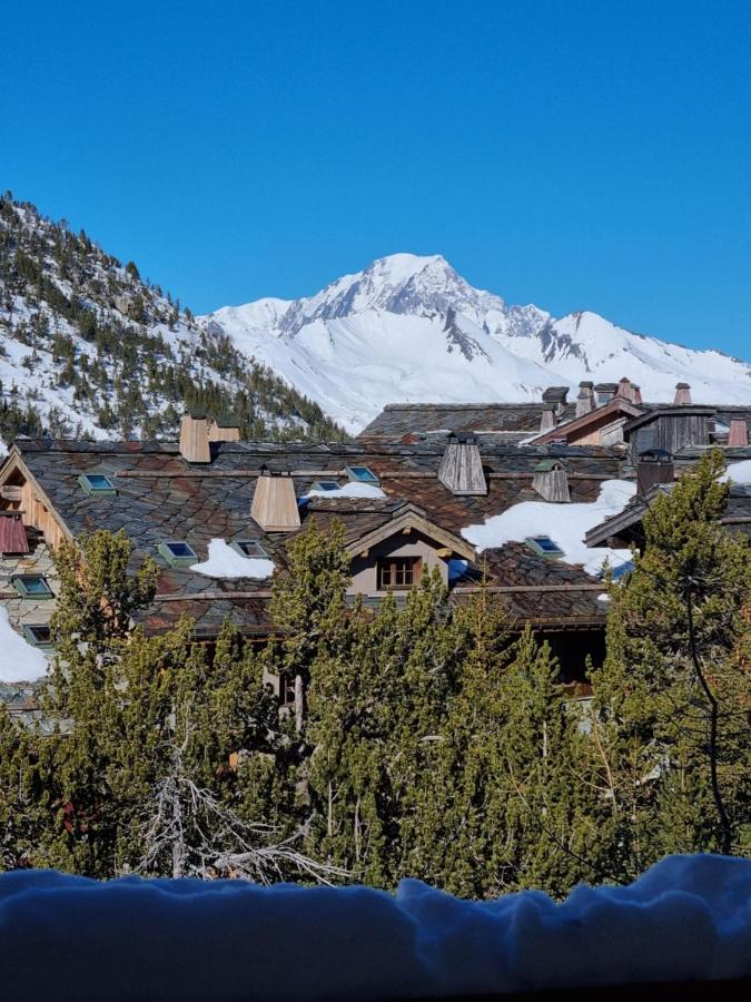 Arc 1950 Appartement De Standing Refuge Du Montagnard, Vue Incroyable Sur Le Montblanc, Skis Aux Pieds Acces Spa Et Piscine Les Arcs  Ngoại thất bức ảnh