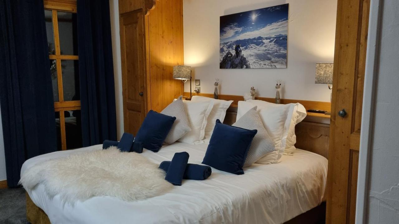 Arc 1950 Appartement De Standing Refuge Du Montagnard, Vue Incroyable Sur Le Montblanc, Skis Aux Pieds Acces Spa Et Piscine Les Arcs  Ngoại thất bức ảnh