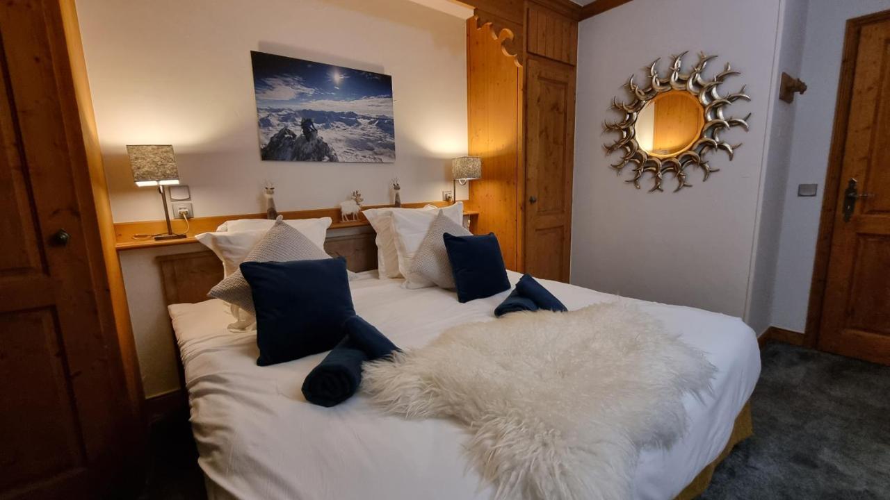 Arc 1950 Appartement De Standing Refuge Du Montagnard, Vue Incroyable Sur Le Montblanc, Skis Aux Pieds Acces Spa Et Piscine Les Arcs  Ngoại thất bức ảnh