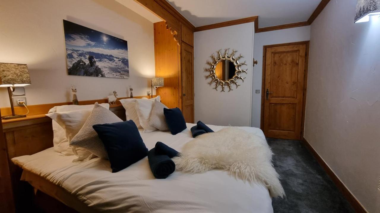 Arc 1950 Appartement De Standing Refuge Du Montagnard, Vue Incroyable Sur Le Montblanc, Skis Aux Pieds Acces Spa Et Piscine Les Arcs  Ngoại thất bức ảnh